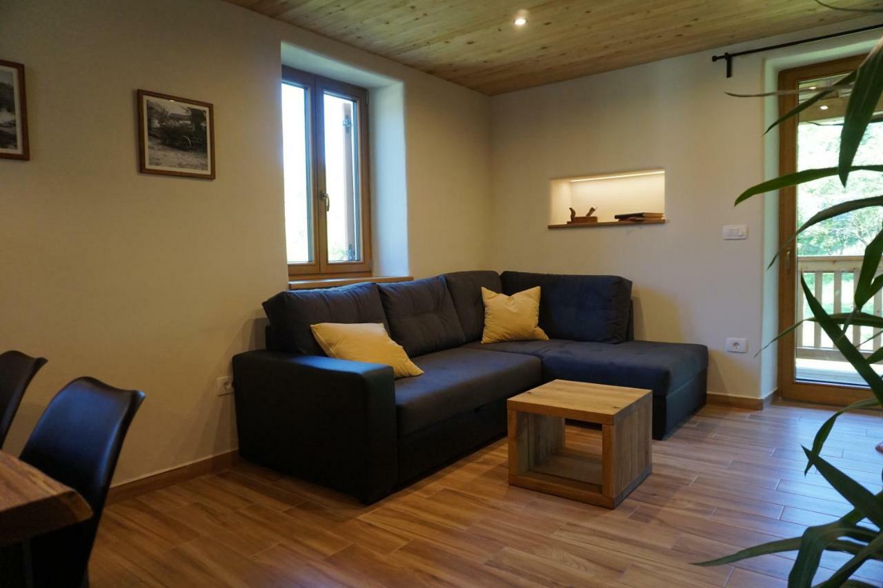 Ecohouse Furlan - Apartment Pinja Kobarid Exterior foto